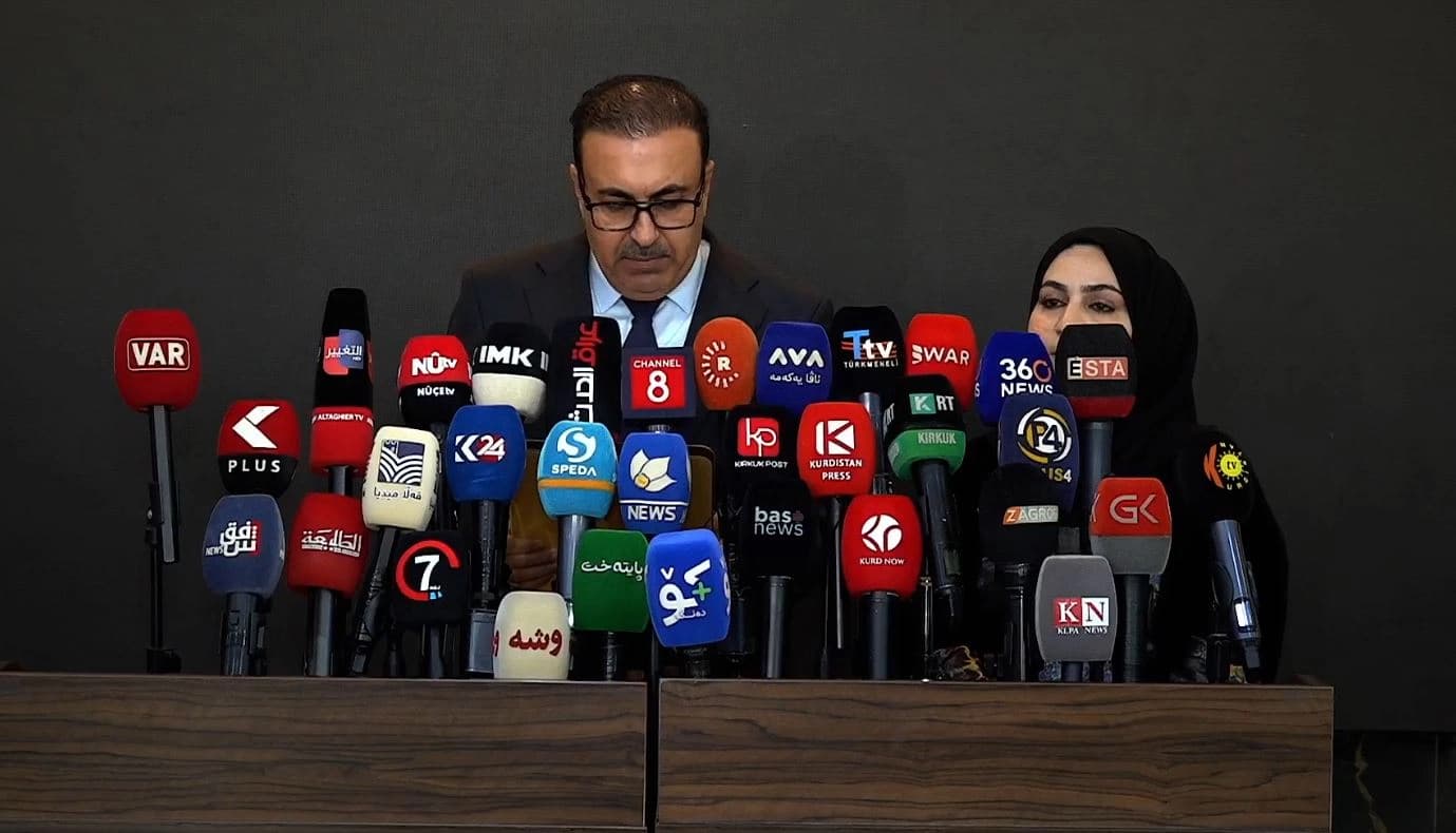 Hasan Majid, leader of KDP's bloc in Kirkuk provincial council. Photo: Rudaw/screengrab