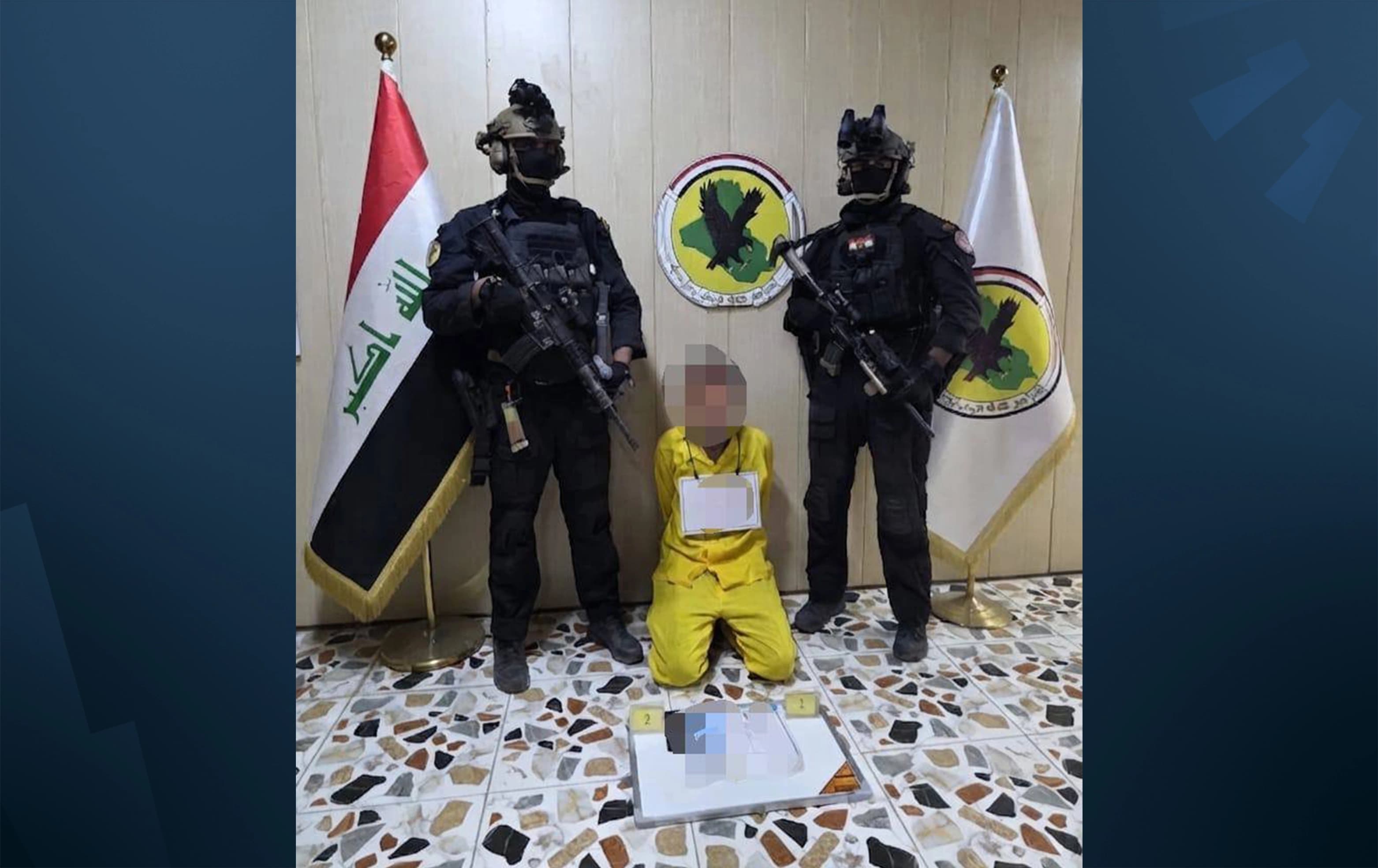 Abu Nour, arrested by the Counter-Terrorism Unit (CTU). Photo: CTU