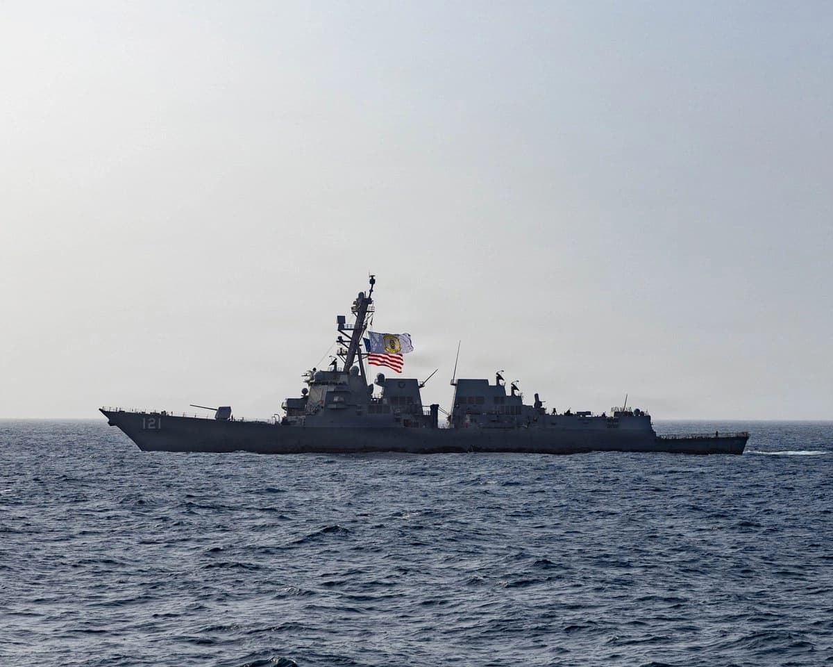 US forces enforcing naval blockade against Iranian ports. Photo: CENTCOM/X