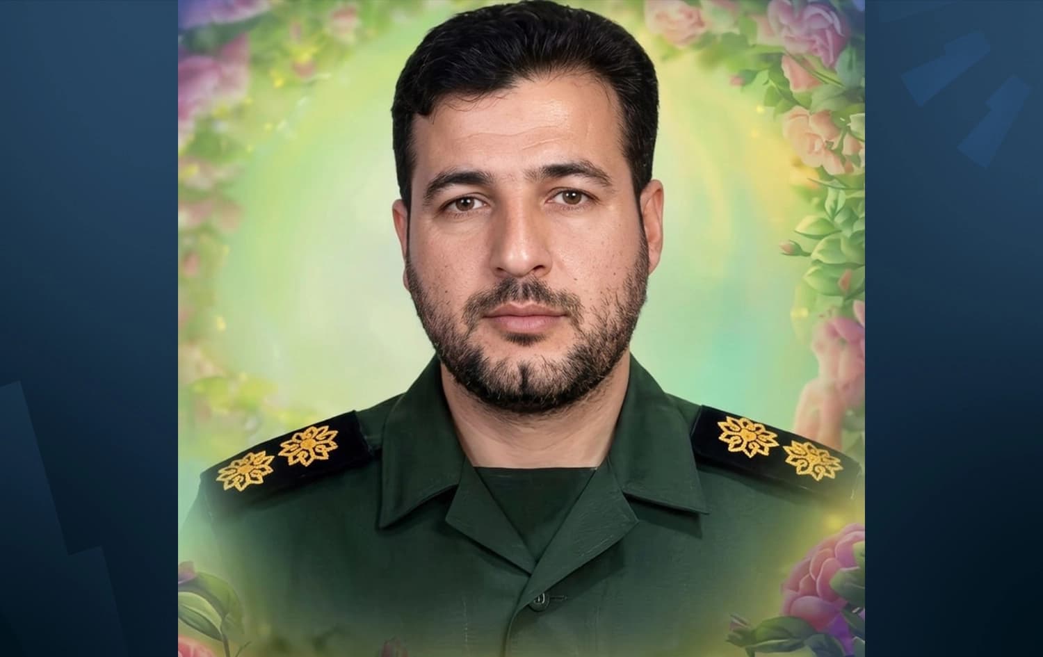 IRGC member Morteza Akbari that was killed in the US-Saudi airstrikes in Iraq on July 29, 2026. Photo: IRNA