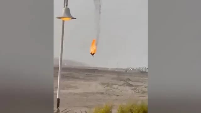 ساتی تێکشکانی درۆنێک. وێنە: ئەرشیڤ