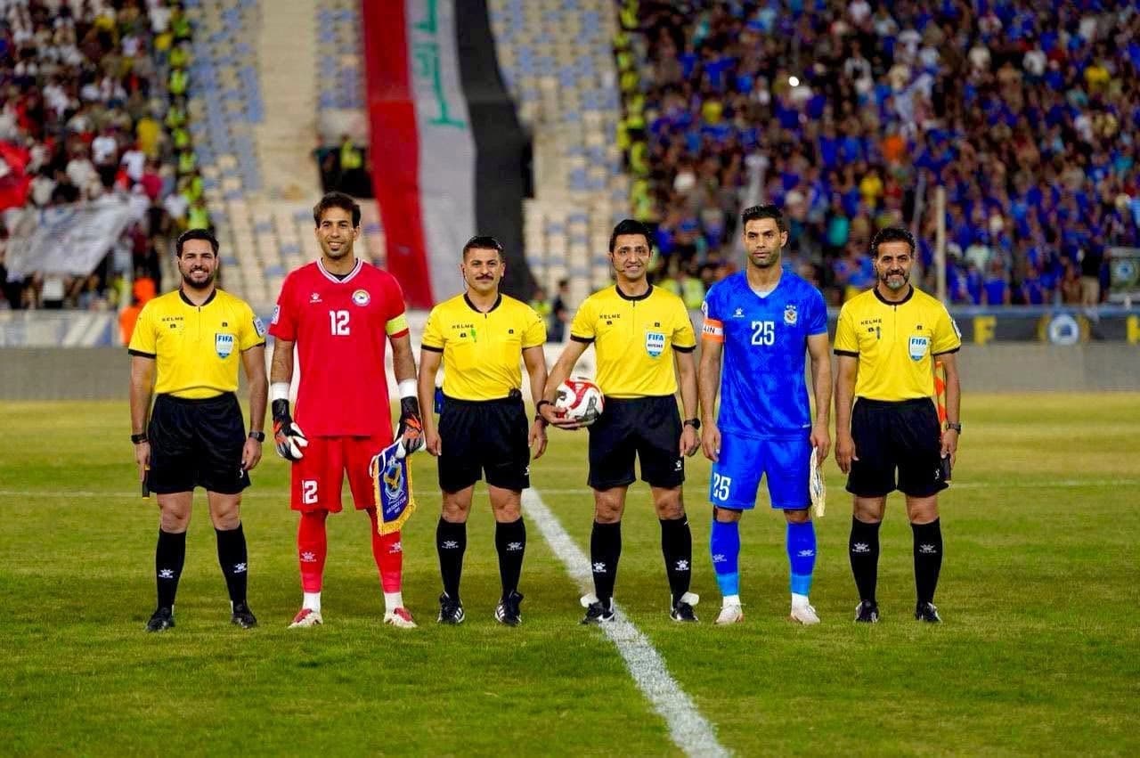 بەر لە دەستپێکردنی یارییەکی خولی عێراق