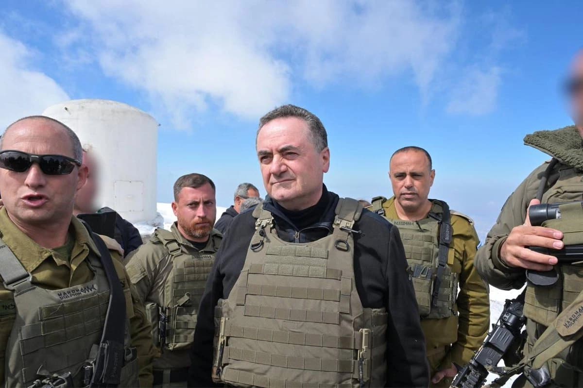 İsrail Savunma Bakanı Yisrael Katz