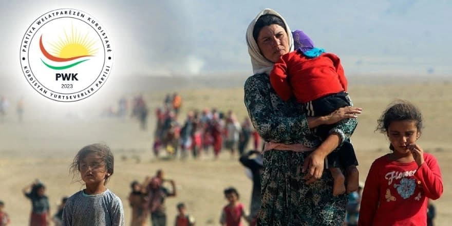 Koçberbûna Kurdên Êzidî / Wêne: Arşîv