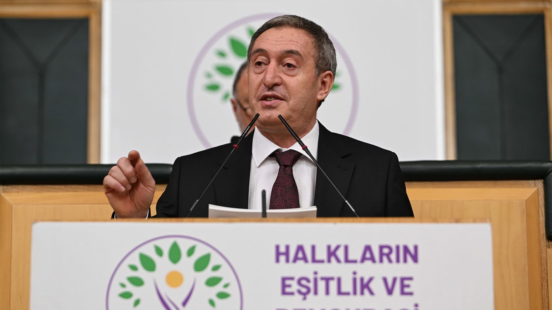 Hevserokê Giştî yê DEM Partiyê Tuncer Bakirhan / Wêne: AA