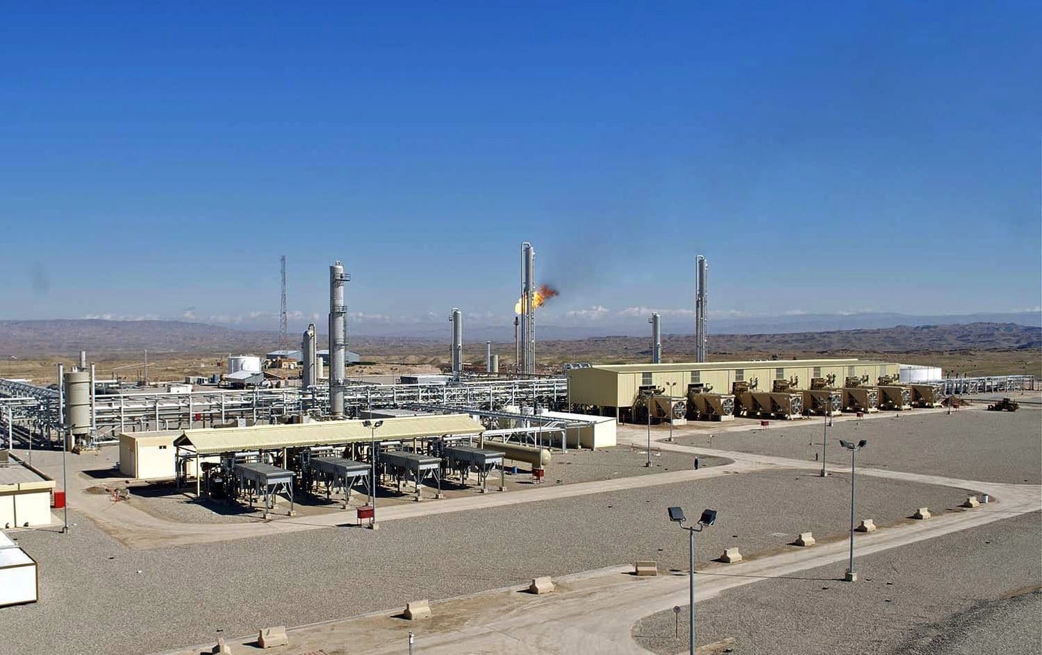 کێڵگەی گازی کۆرمۆر. وێنە: ئەرشیڤ