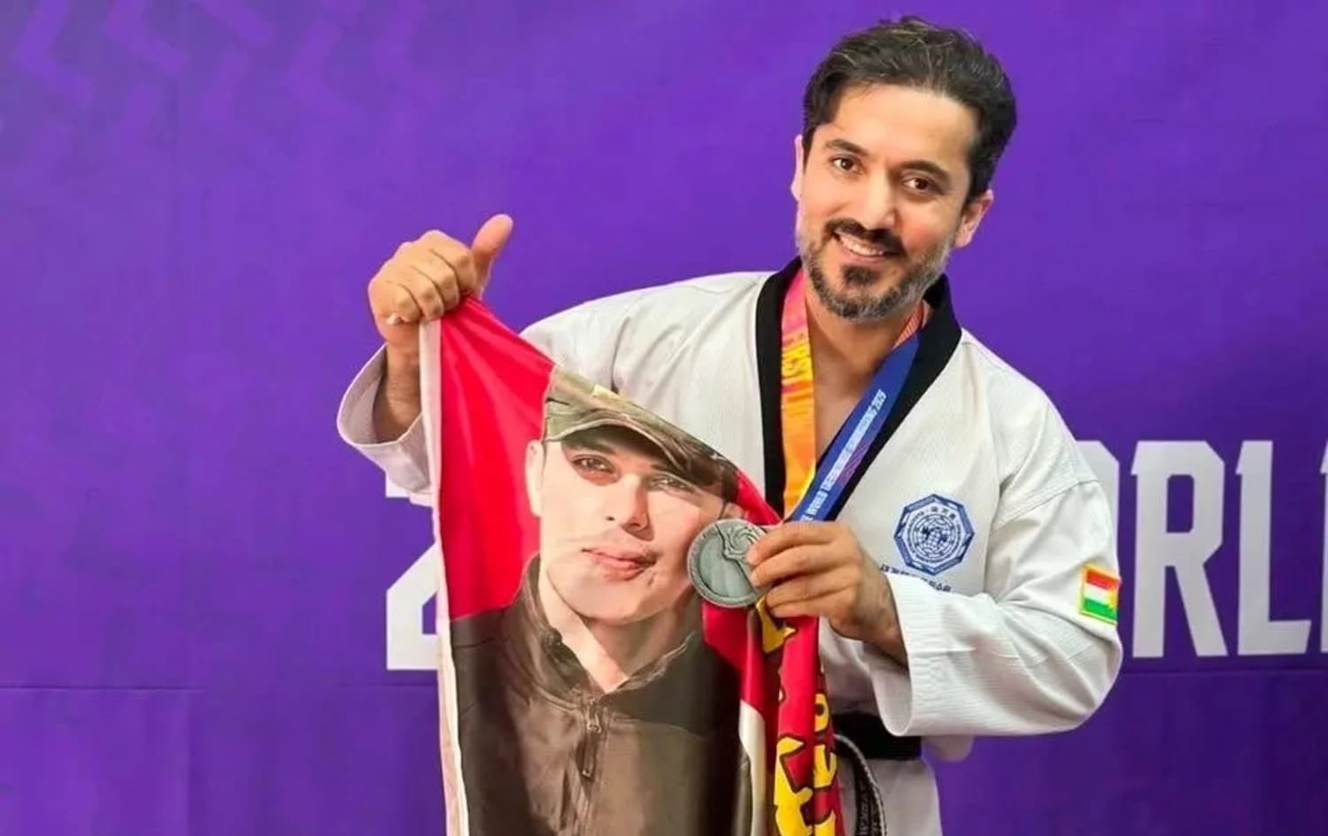 Kürt tekvandocu Hêmin Mehdî
