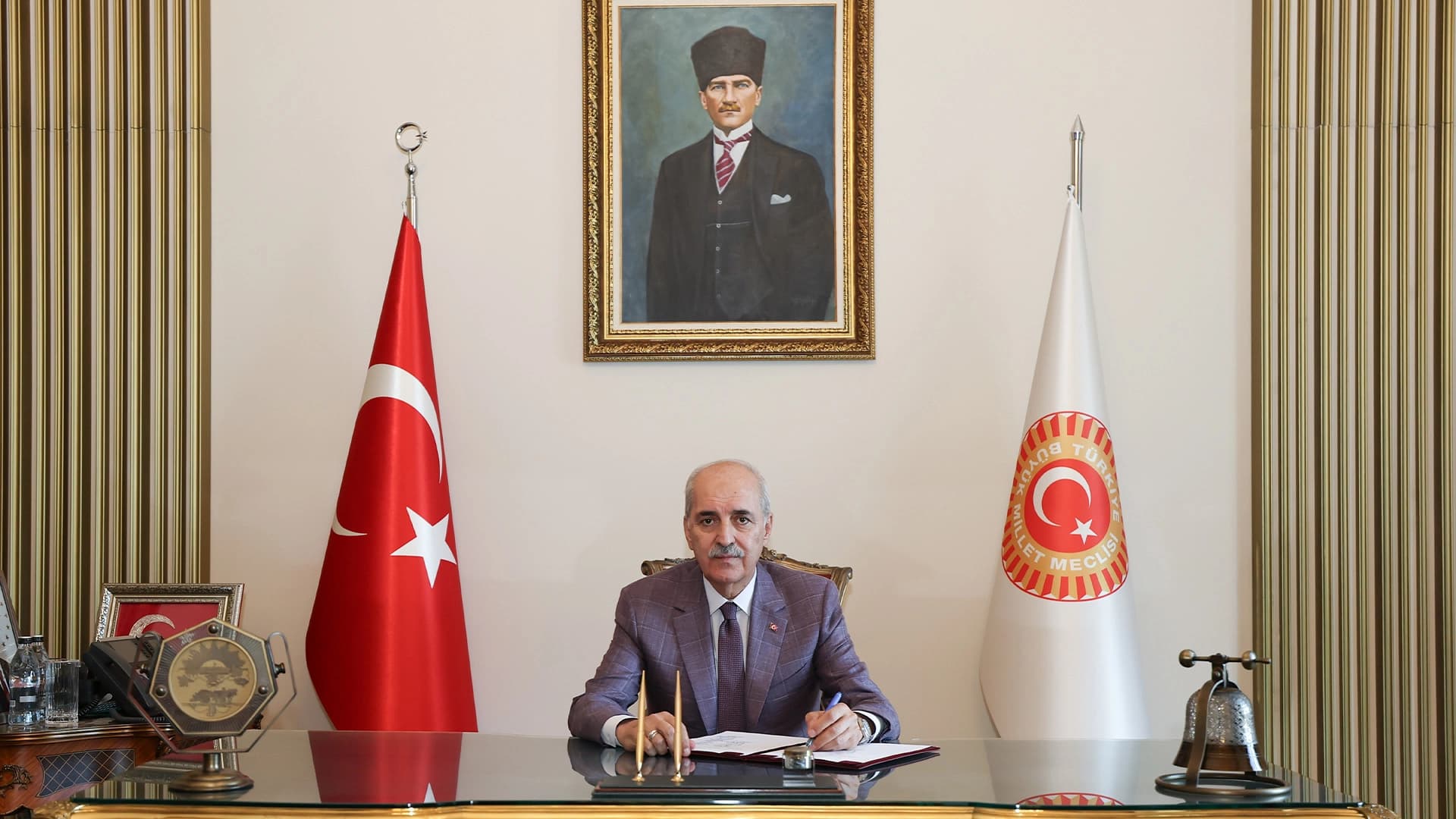 Serokê Parlamentoya Tirkiyeyê Numan Kurtulmuş / Wêne: AA
