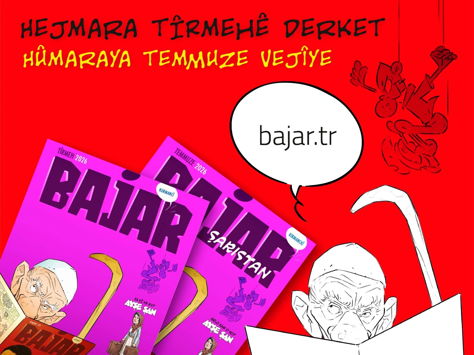 Bergê hejmara tîrmehê / Wêne: Kovara Bajar