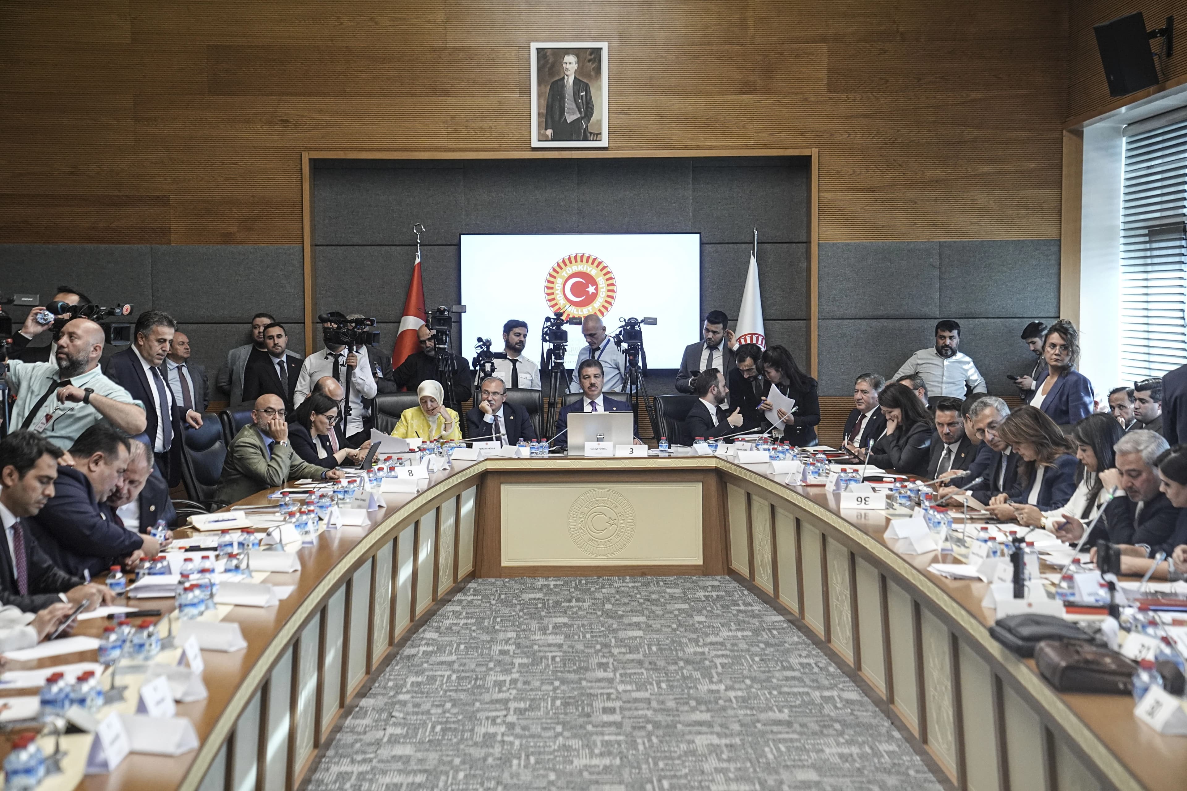 Turkey’s parliamentary justice committee, August 8, 2026. Photo: Turkey's Parliament