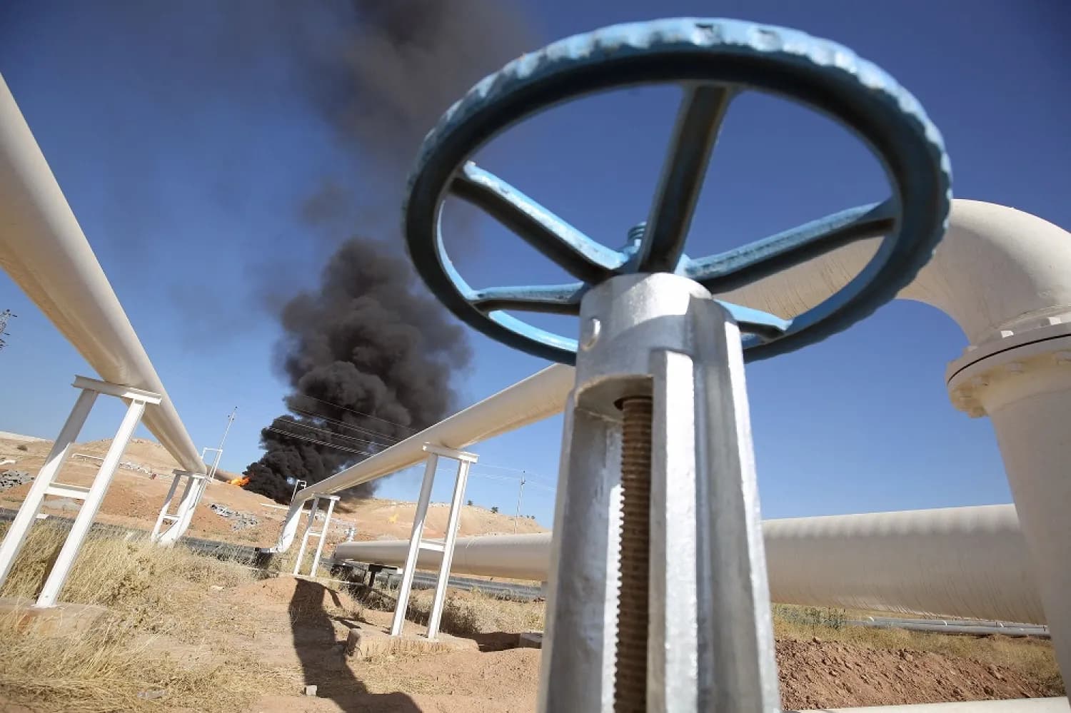 An oil field in Kirkuk. Photo: File/AFP
