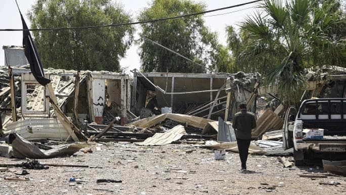 ئاسەوارى بۆردومانکردنى بارەگایەکى حەشدی شەعبی لەلایەن ئەمریکا و سعودیە