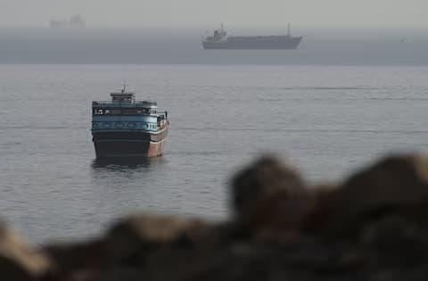 Keştiyên li Tengava Hurmizê / Wêne: Reuters