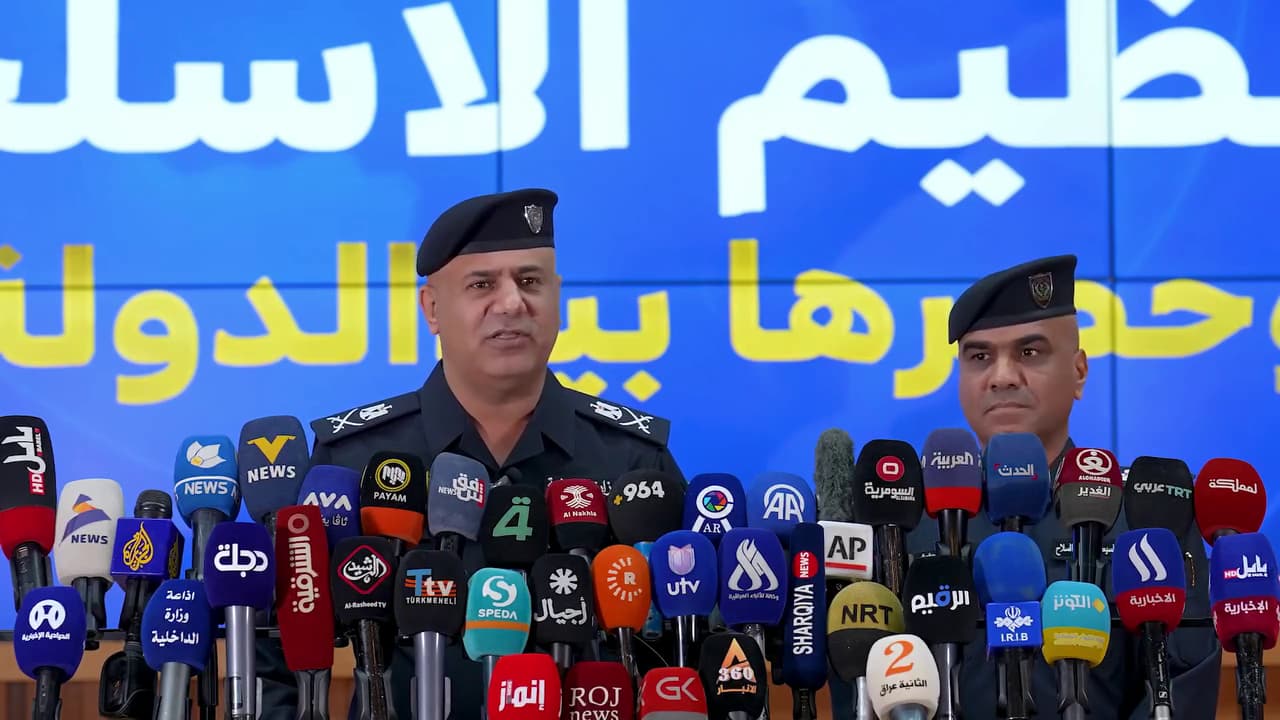 Major General Miqdad Miri, spokesperson for the federal interior ministry, during a press conference on August 10, 2026. Photo: Screengrab/Ministry of Interior
