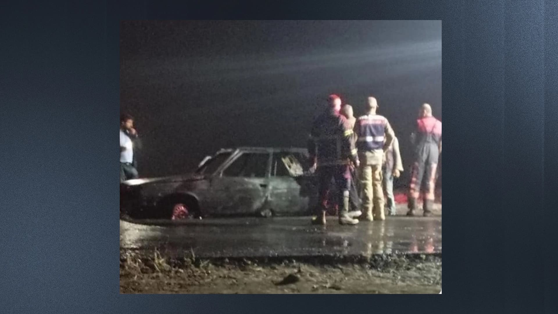دیمەنێکی شوێنی رووداوەکە.