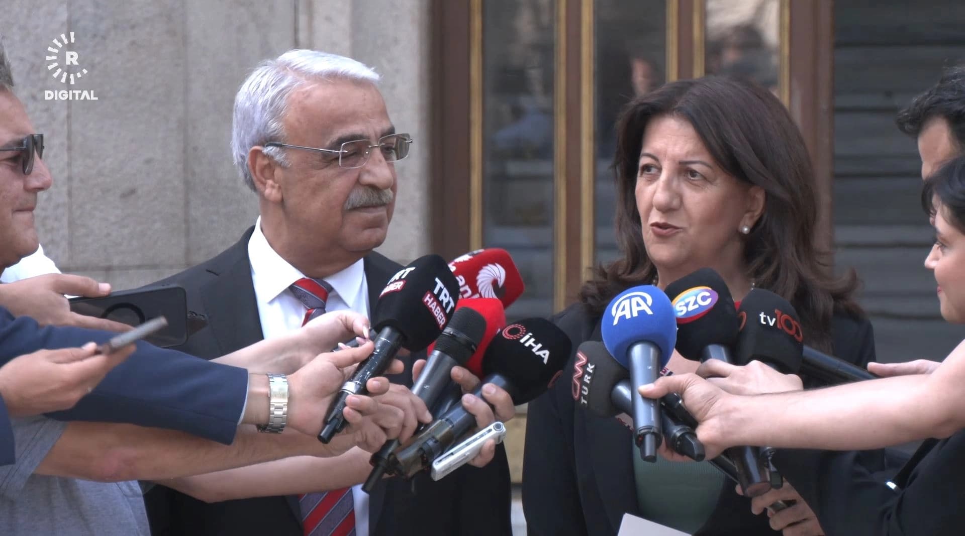 Şandeya Îmraliyê Partiyê beriya hevdîtina bi Erdogan re daxuyanî da