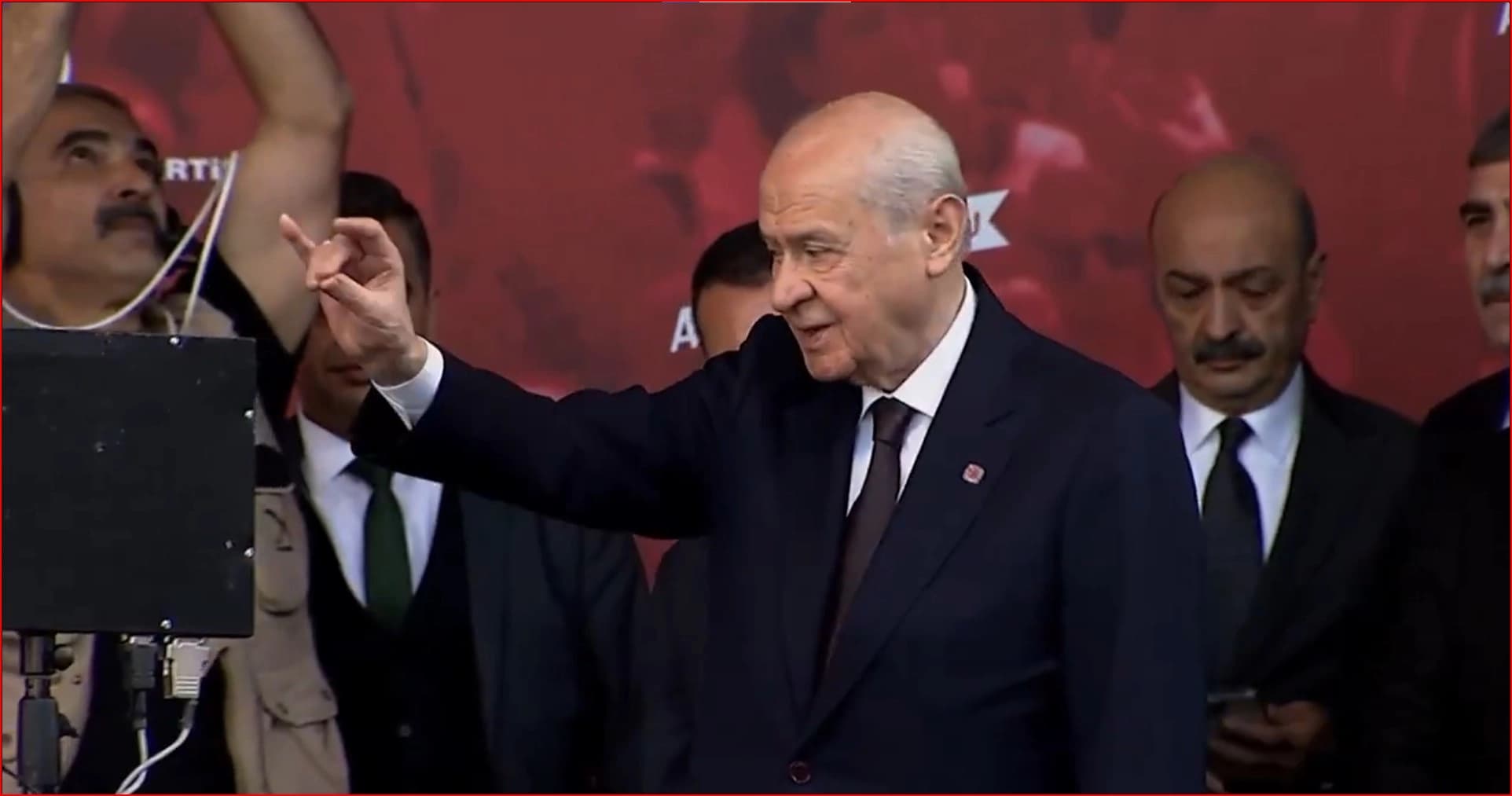 Devlet Bahçelî / Wêne: Ji klîpê hat girtin