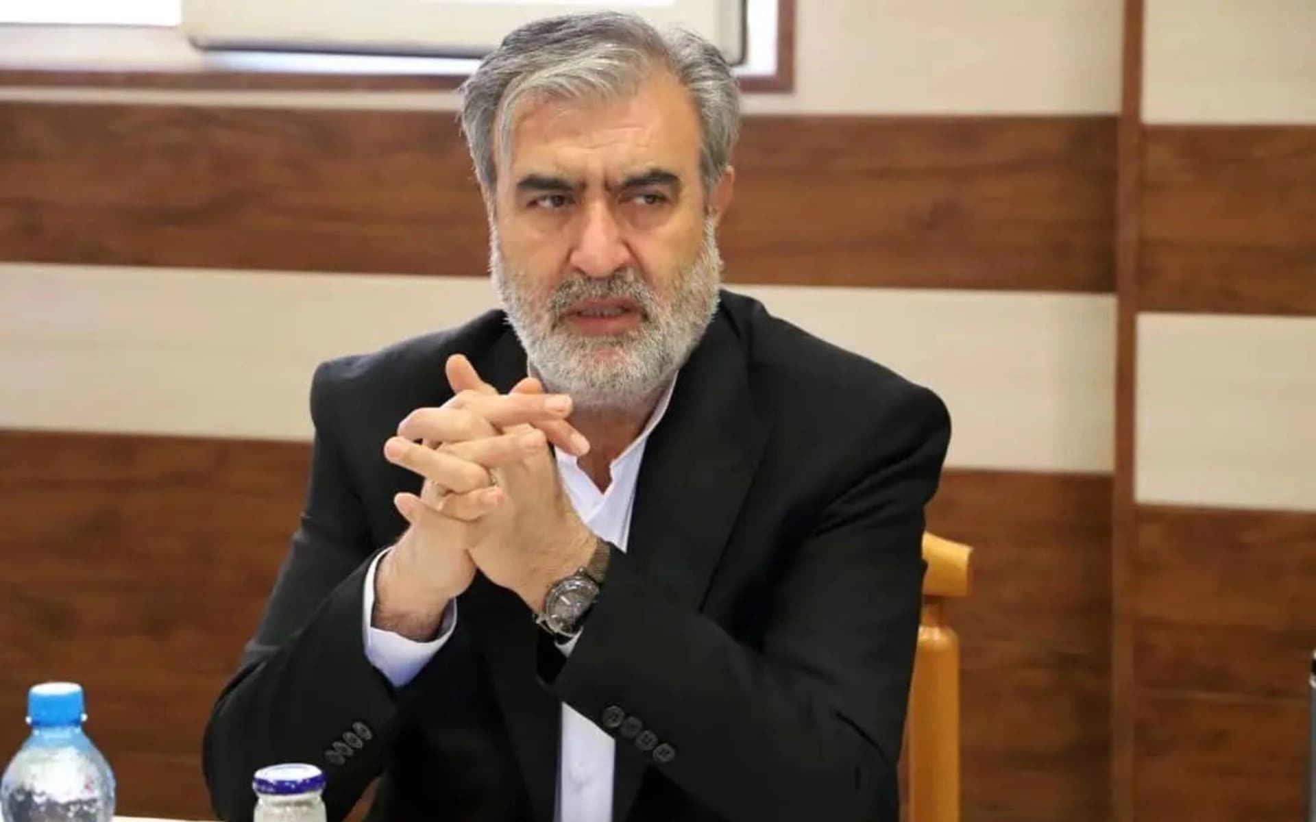 ئیبراهیم عەزیزی، سەرۆکی لیژنەی ئاسایشی نیشتمانی و سیاسەتی دەرەوە لە پەرلەمانی ئێران.