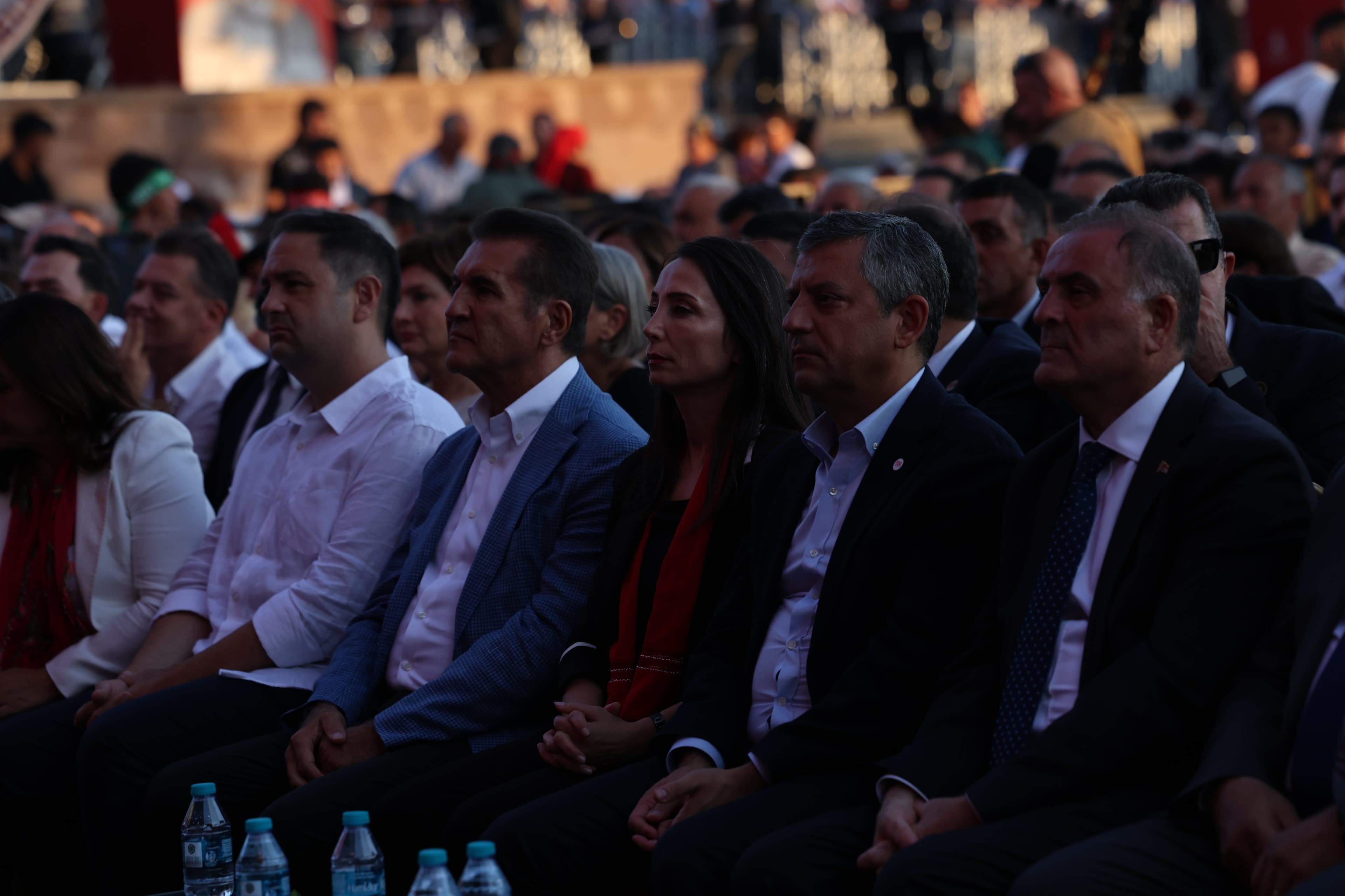 DEM Parti Eş Genel Başkanı Tülay  Hatimoğulları (sağ 3), Nevşehir’de düzenlenen Hacı Bektaş Veli Anma Törenleri'ne katıldı. / Foto kaynağı: X