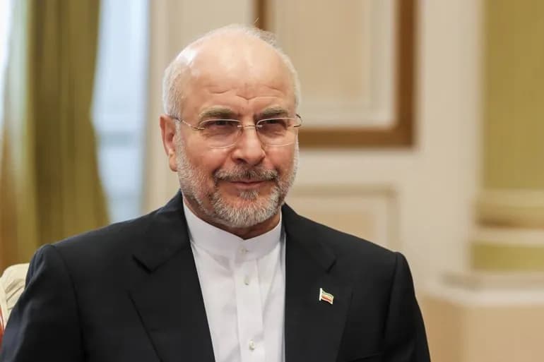 محمد باقر قاليباف رئيس مجلس الشورى الغيراني