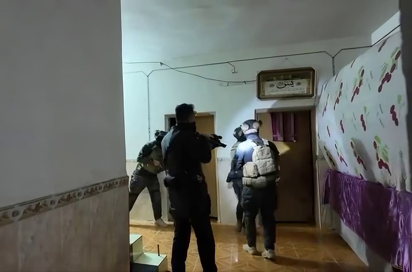 The Iraqi National Security Service (INSS) in an operation to dismantle a 50-member Narcotics Trafficking network on August 20, 2026. Photo: INSS