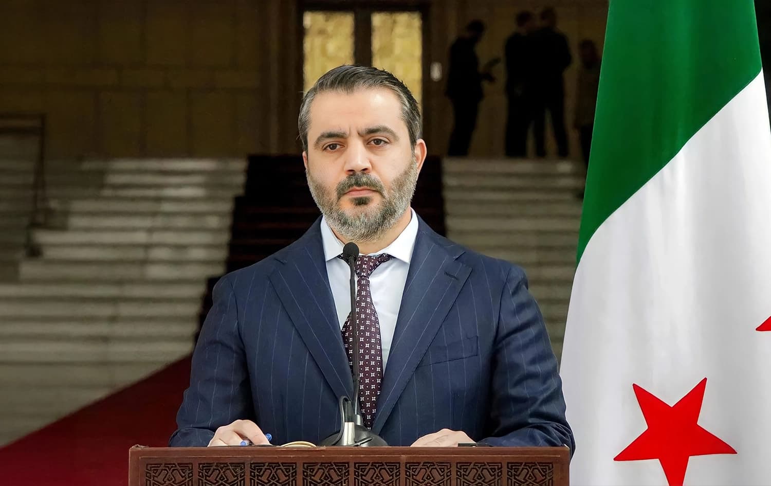 وزير الخارجية والمغتربين السوري أسعد الشيباني