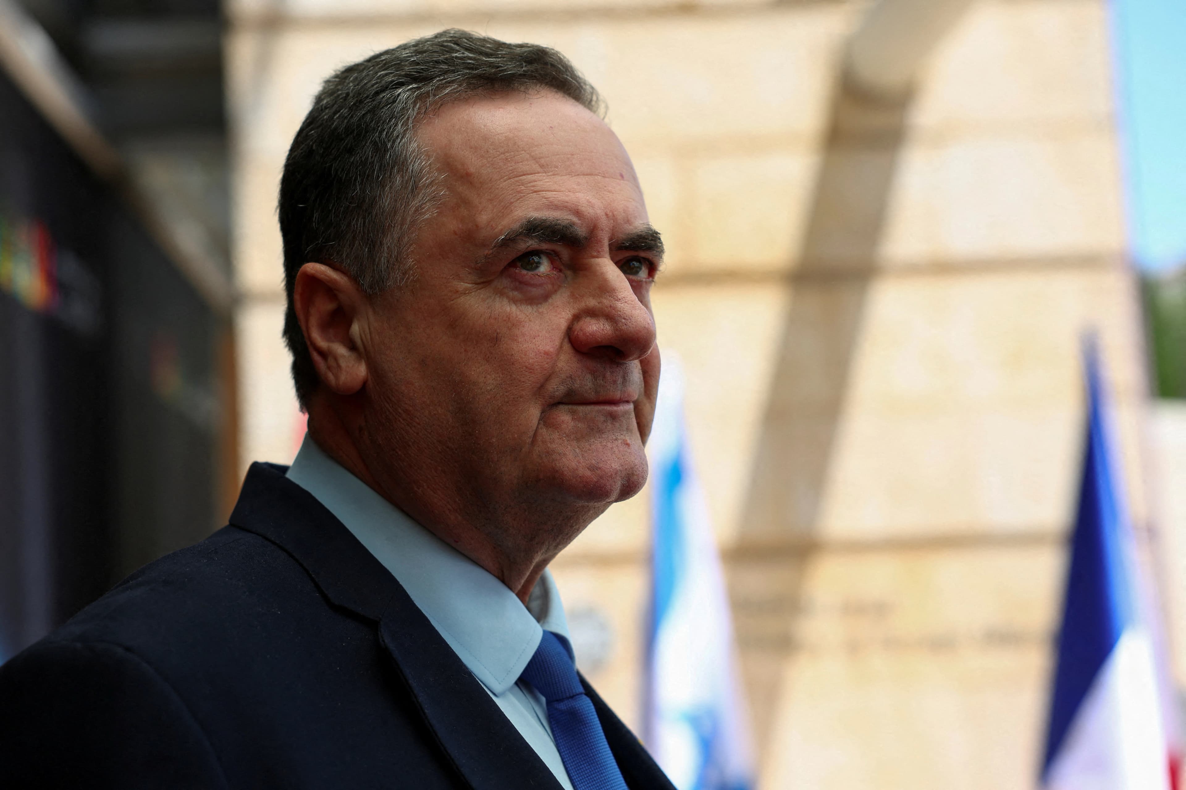 یسرائیل کاتز، وەزیری بەرگریی ئیسرائی. وێنە: Reuters