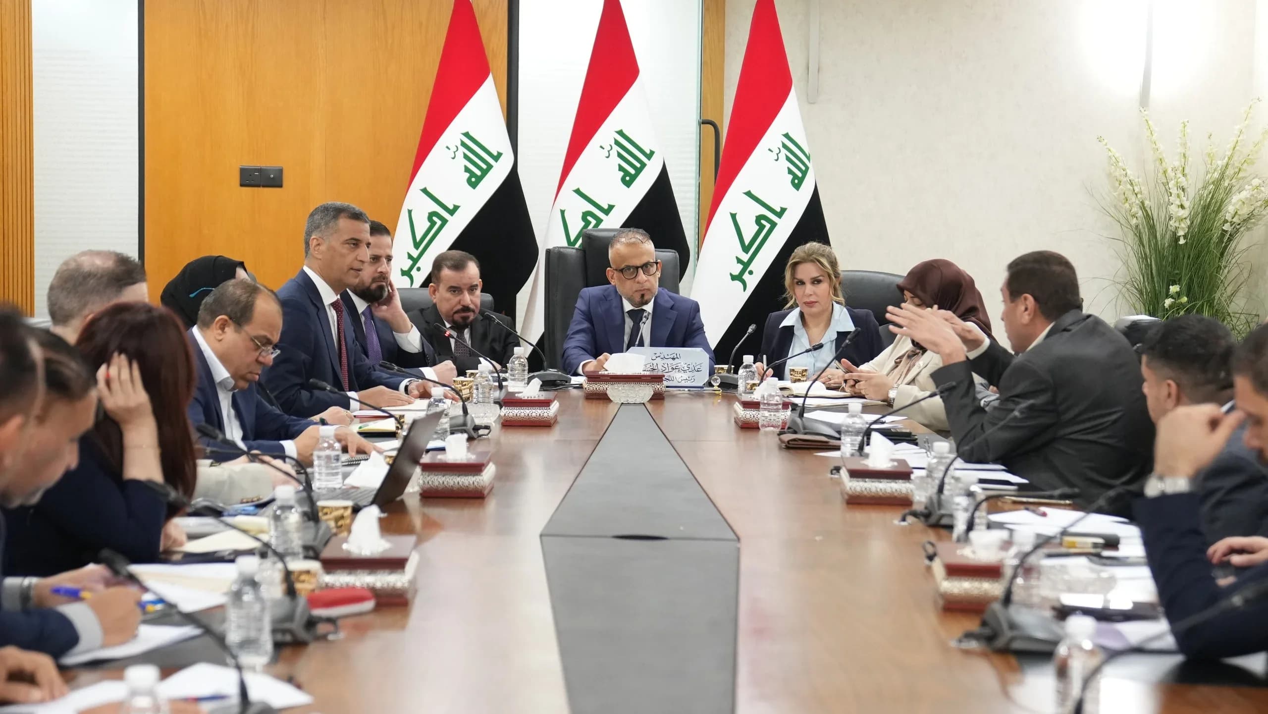 کۆبوونەوەى لیژنەى دارایی پەرلەمانى عێراق و پارێزگارى بانکى ناوەندى عێراق