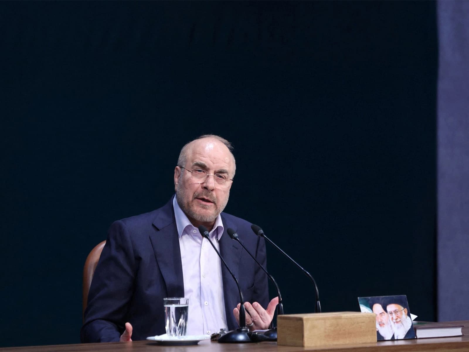 محەممەد باقر قالیباف، سەرۆکی پەرلەمانی ئێران