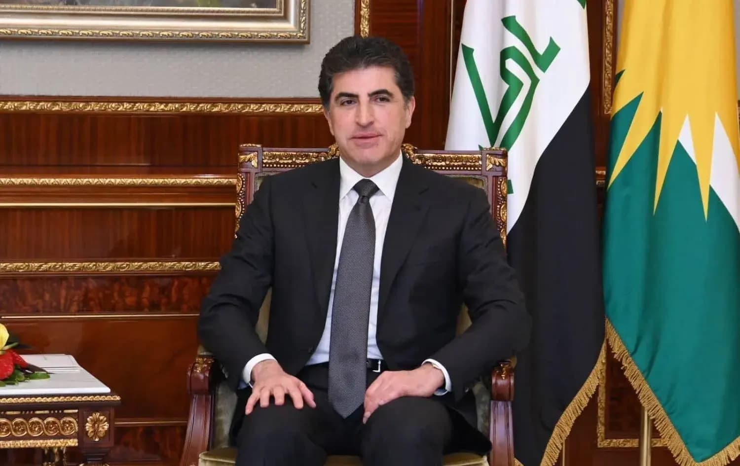 Serokê Herêma Kurdistanê Nêçîrvan Barzanî / Wêne: Arşîv