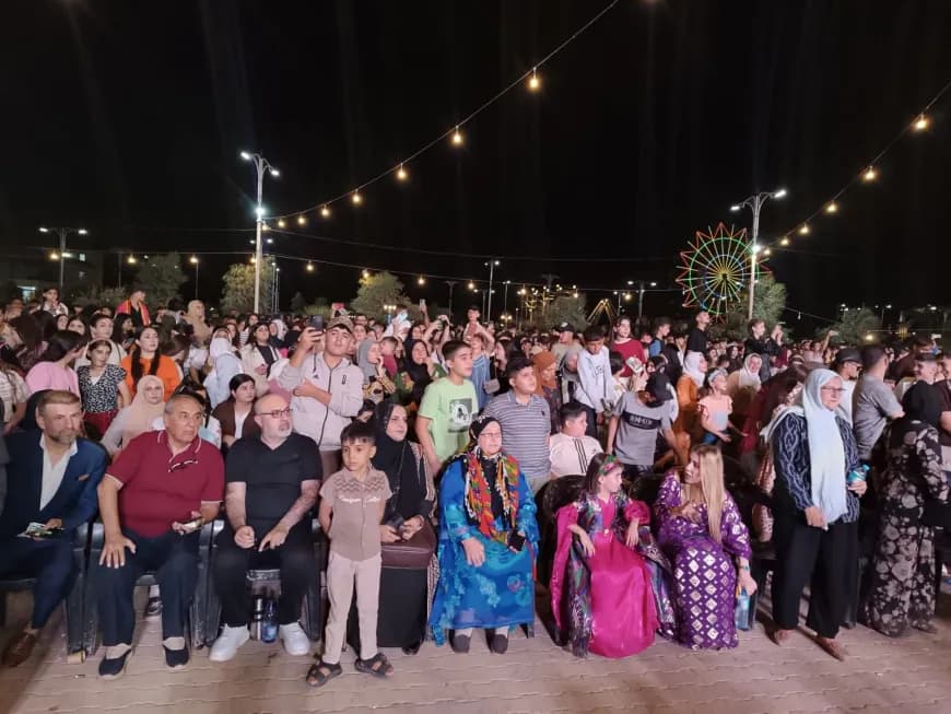 احتفال أهالي قامشلو بمئوية المدينة