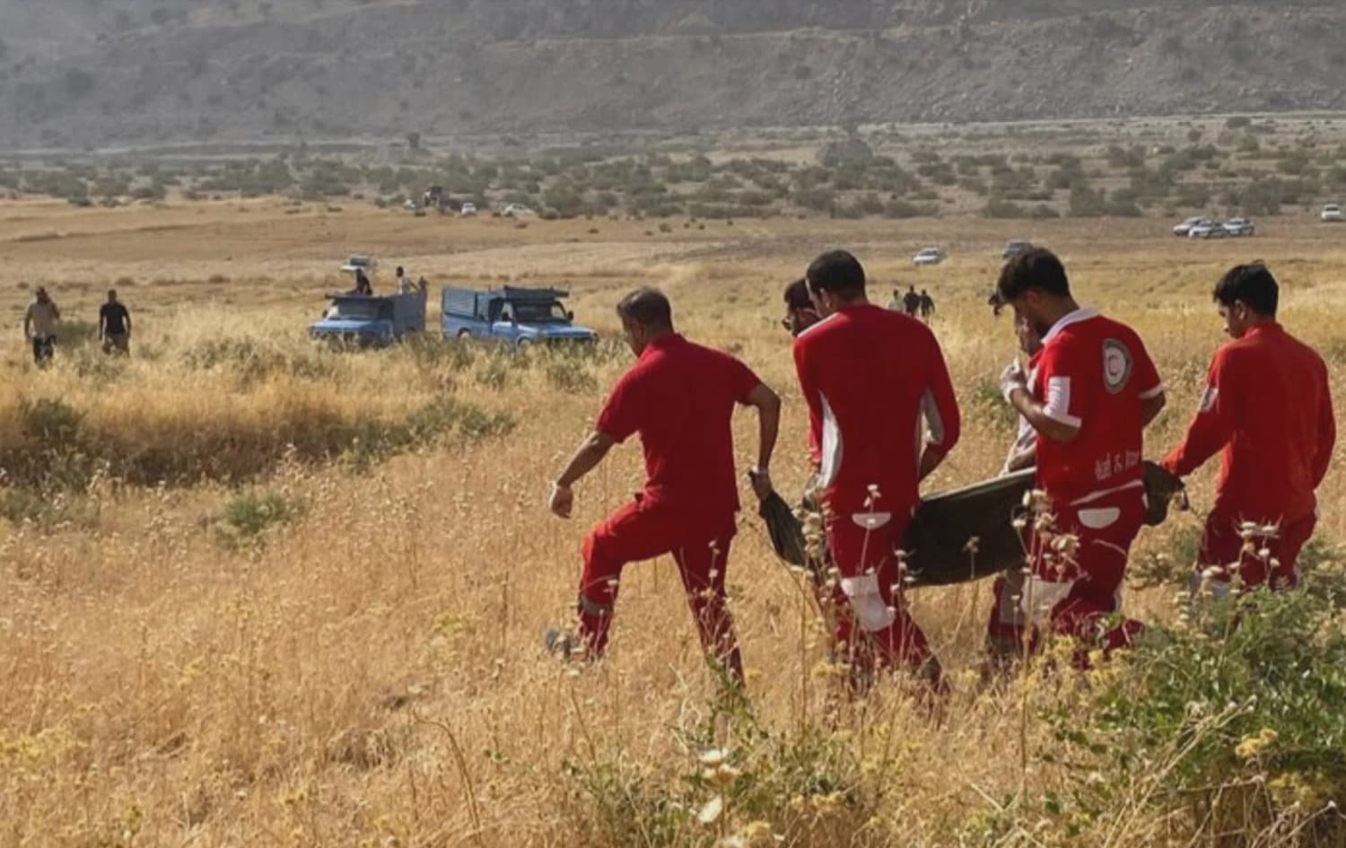 ساتی دەرهێنانی تەرمێک لە تونێلەکە