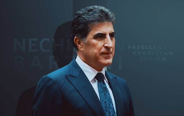 رئيس إقليم كوردستان نيجيرفان بارزاني