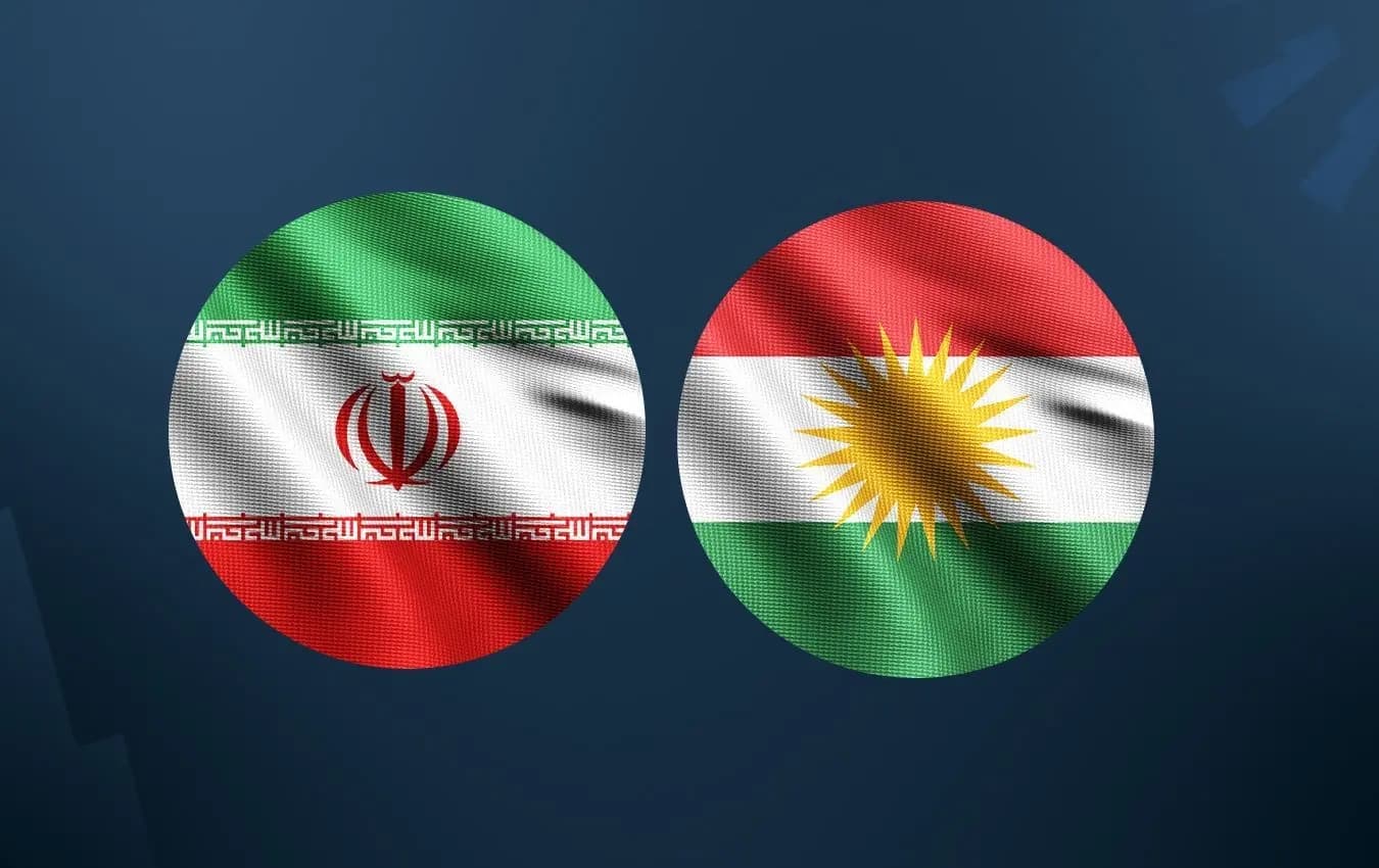 ئاڵای کوردستان و ئاڵای ئێران