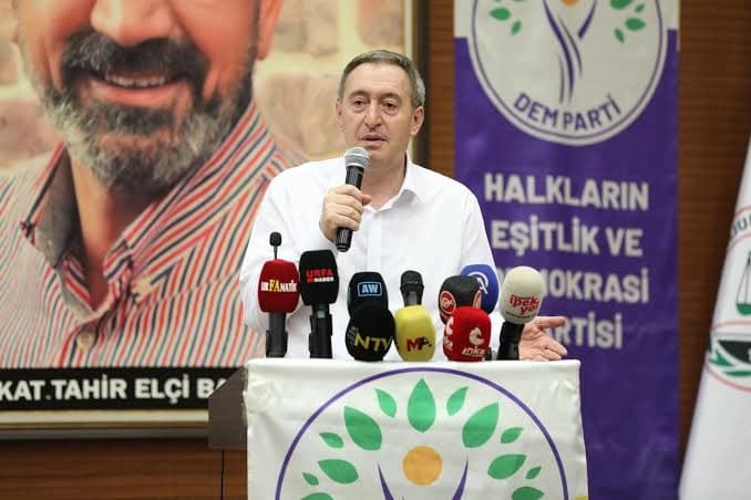 Hevserokê DEM Partiyê Tuncer Bakirhan / Wêne: DEM Partî
