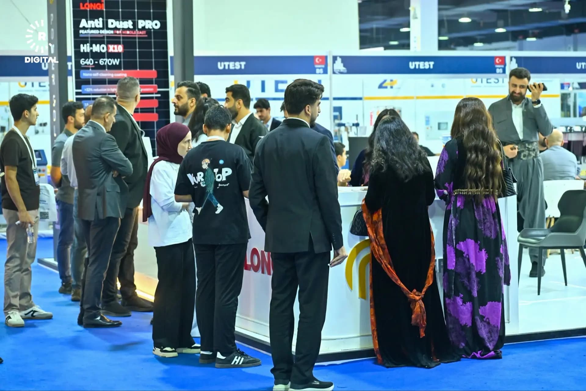 The 16th International Exhibition for Construction, Electricity and Energy in Erbil on August 30, 2026. Photo: Rudaw