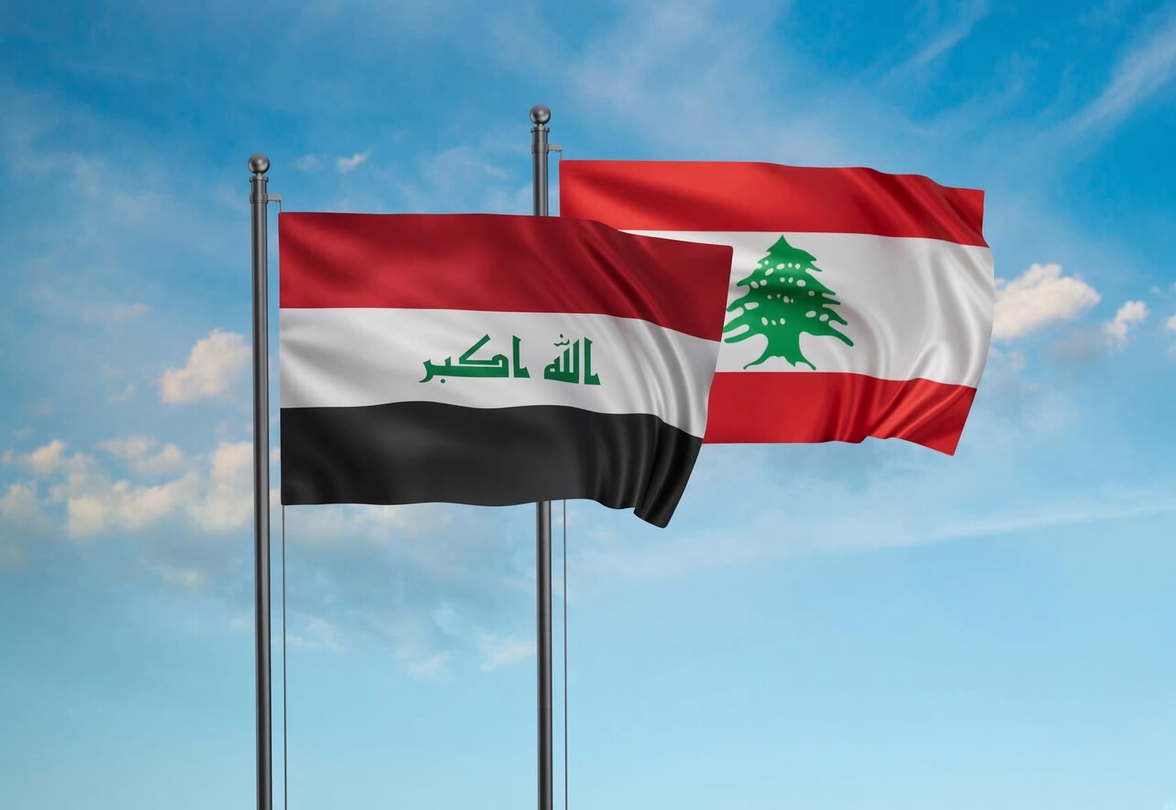 ئاڵاکانی لوبنان و عێراق