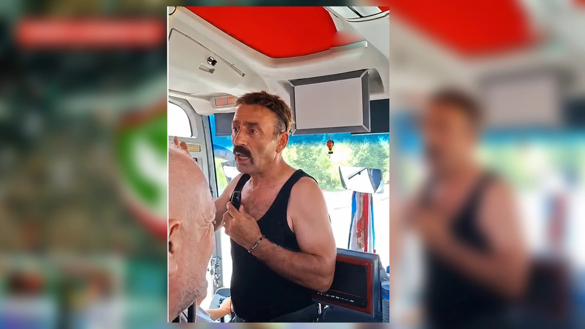 Kesê ku heqaret li Kurdan kiriye / Wêne: Medyaya vivakî