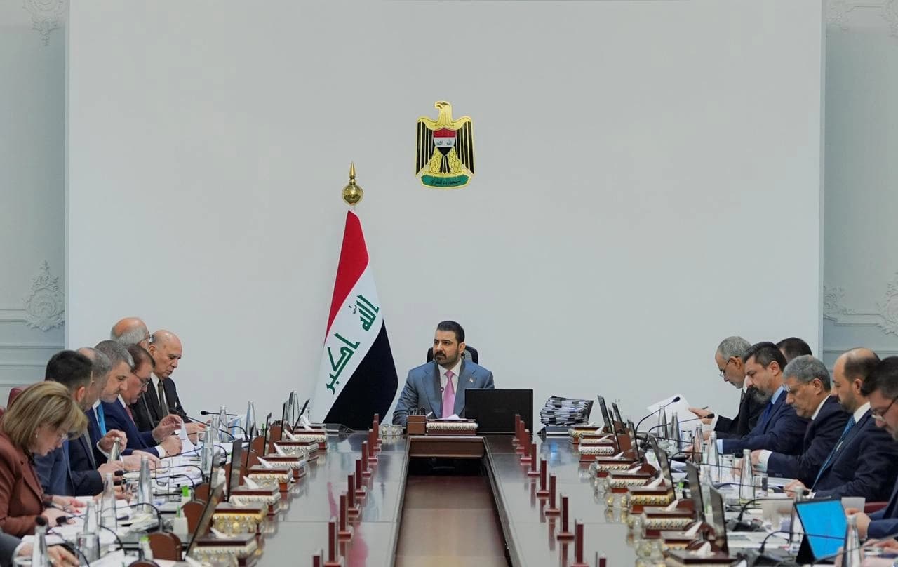 جلسة مجلس الوزراء العراقي الثلاثاء 1 أيلول 2026