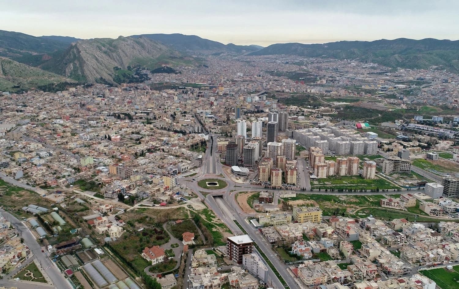 دیمەنێکی گشتیی شاری دهۆک. وێنە: رووداو/ئەرشیڤ