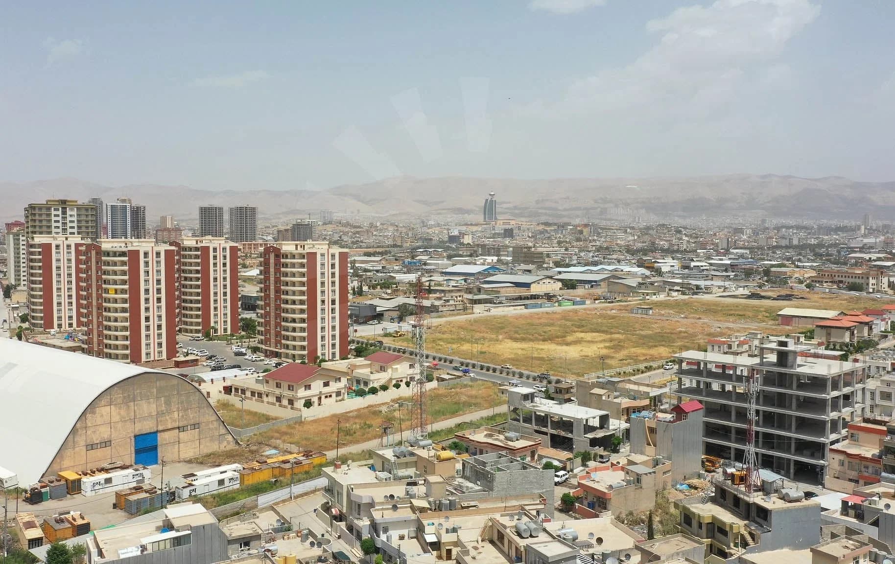 دیمەنێکی گشتیی شاری سلێمانی. وێنە: بڵند تاهیر - رووداو/ئەرشیڤ