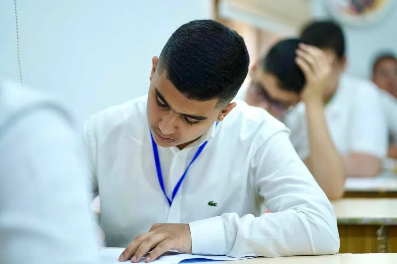 قوتابیان لەکاتی تاقیکردنەوەدا