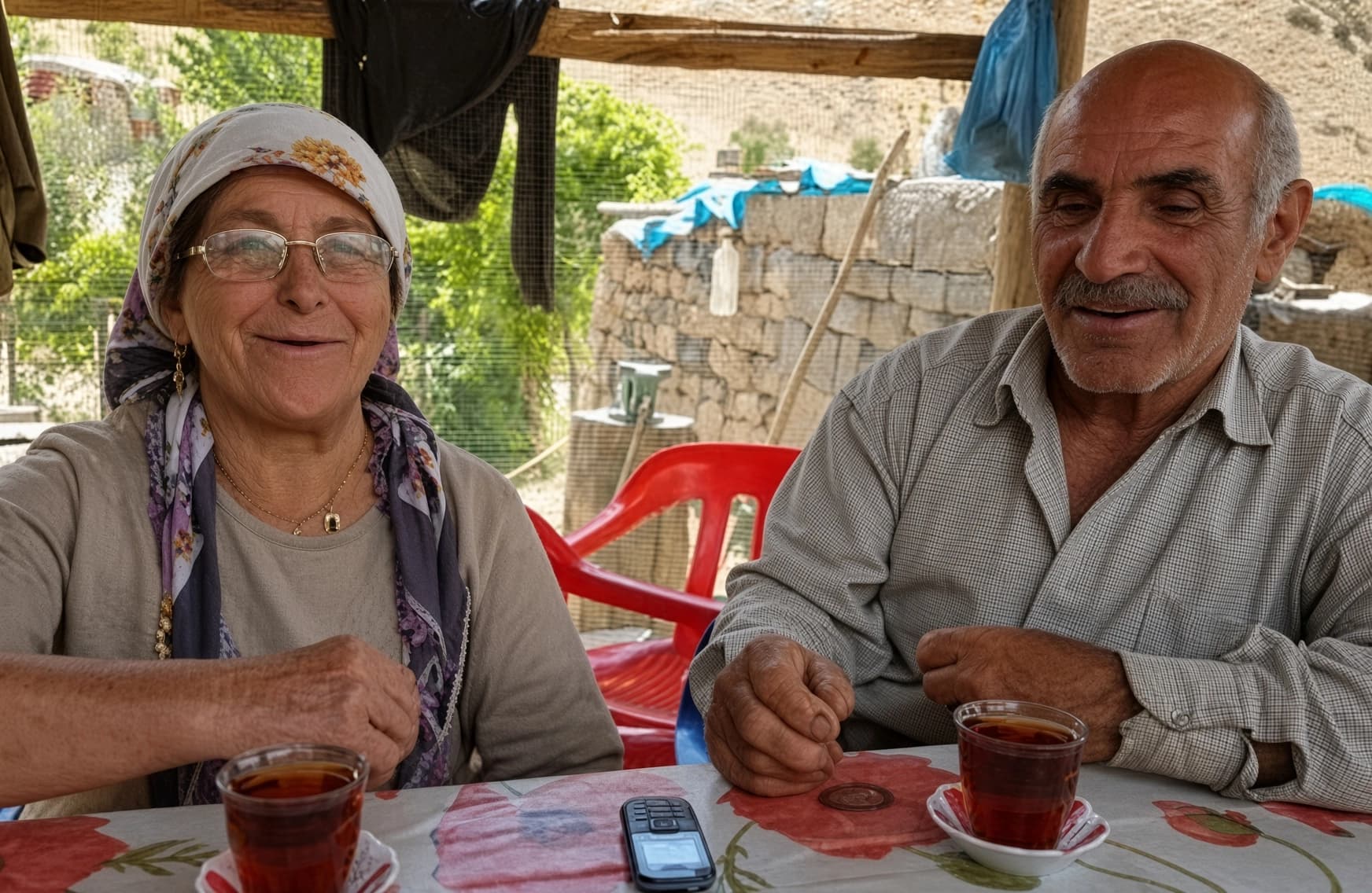 Hürmüz Diril ve Şimoni Diril çifti. / Arşiv