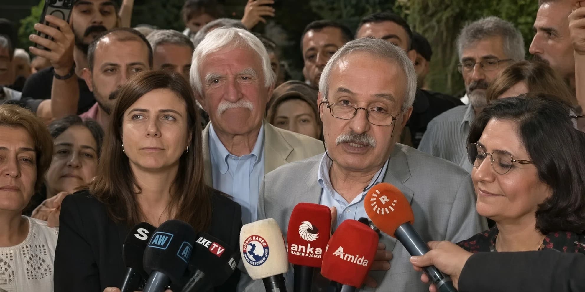 Selçuk Mizrakli li Amedê axivî / Wêne: Rûdaw