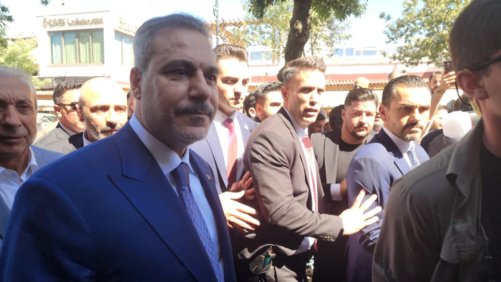 Wezîrê Karên Derve yê Tirkiyeyê Hakan Fîdan li Amedê bû