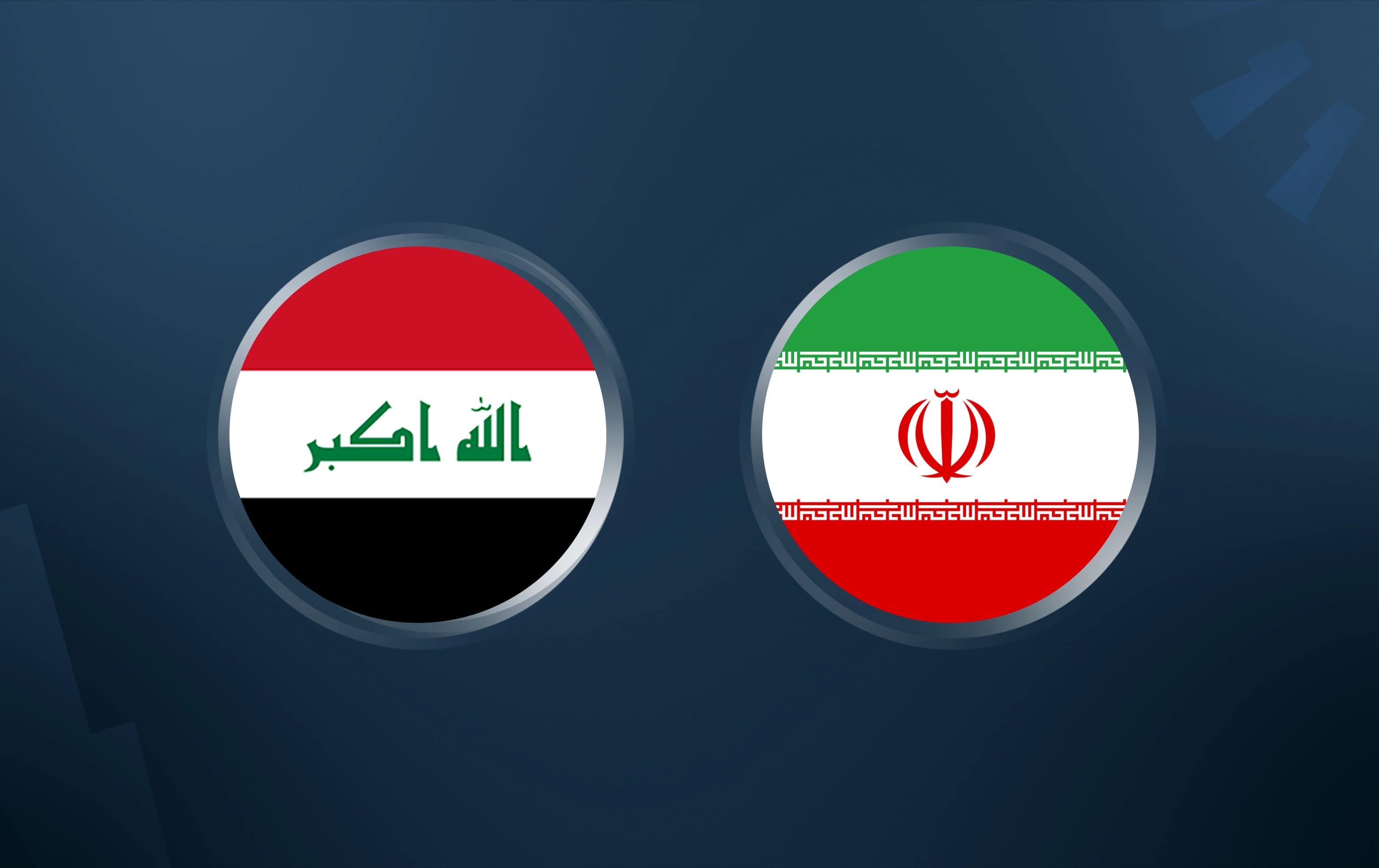 Iraq and Iran flags. Graphic: Rudaw