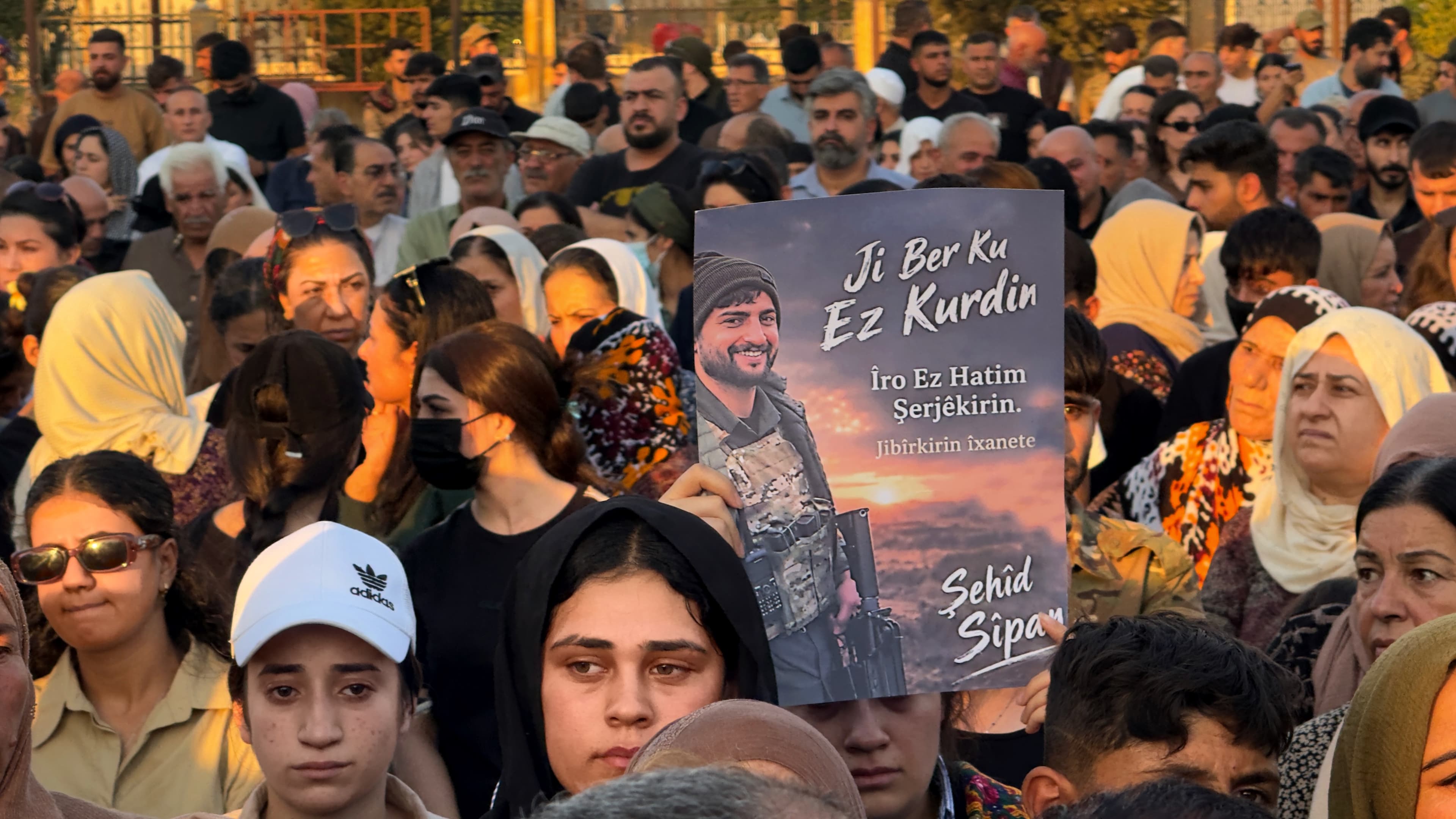 Kurdish protesters in northeast Syria (Rojava), September 12, 2026. Photo: Rudaw