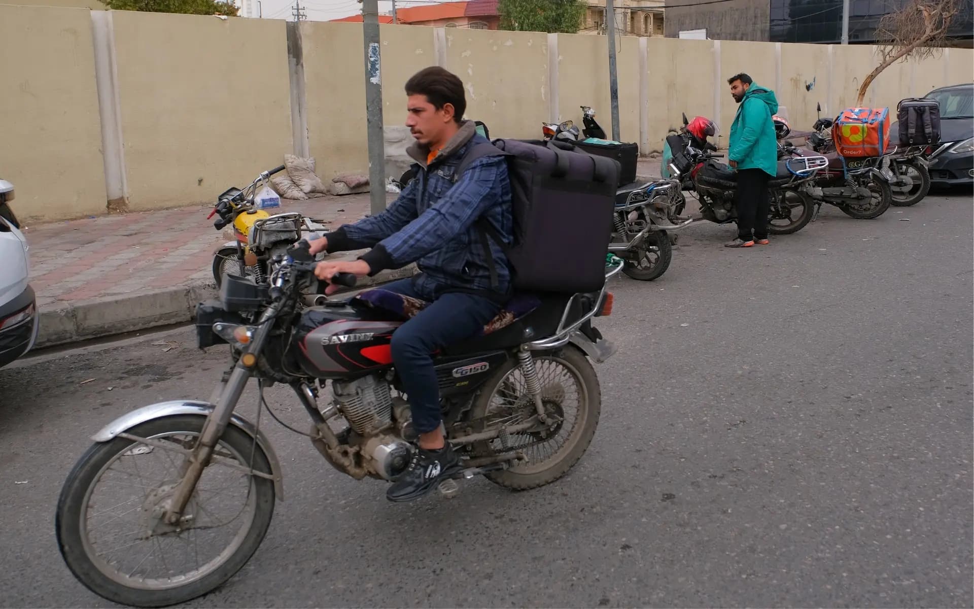 ماتۆڕسوارێک لە هەولێر. وێنە: بڵند تاهیر - رووداو
