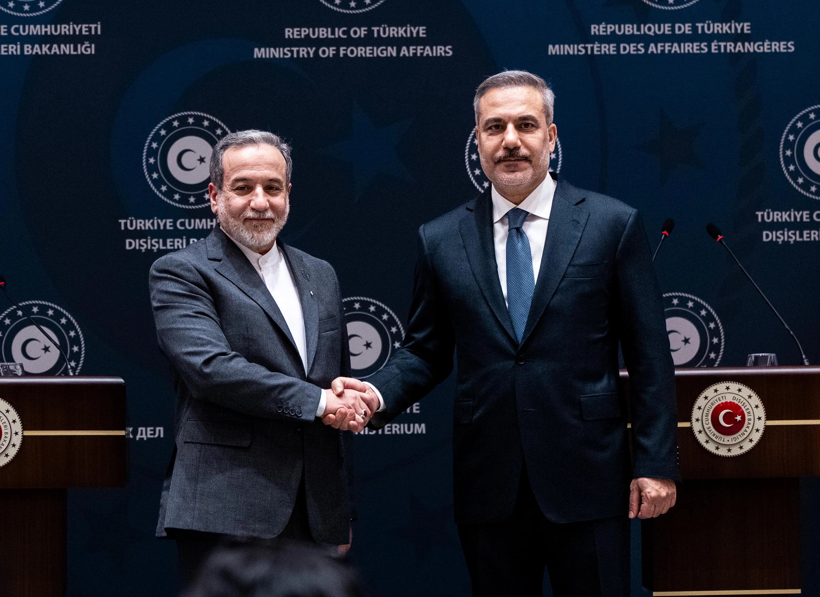 هەردوو وەزیری دەرەوەی تورکیا و ئێران