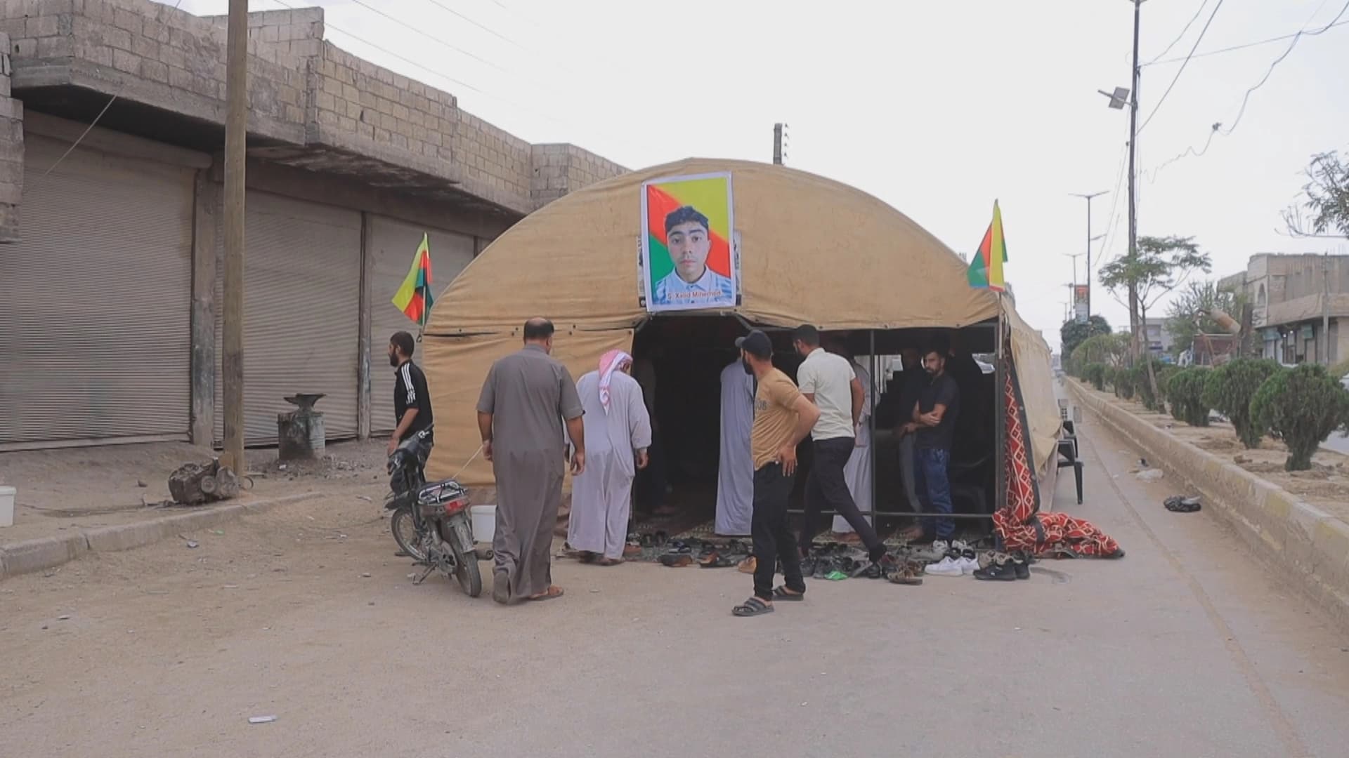 Konekî sersaxiyê yê li Kobaniyê / Wêne: Rûdaw
